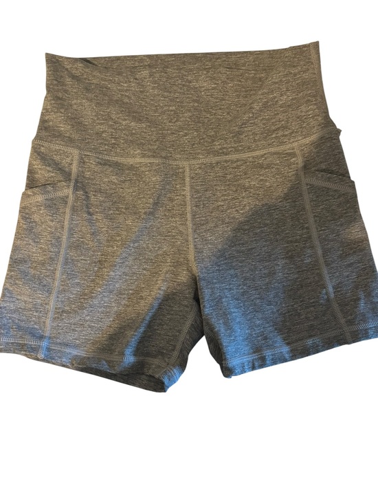 aerie Pants - Offline by aerie High-Waisted Grey Biker Shorts Women’s Size Large